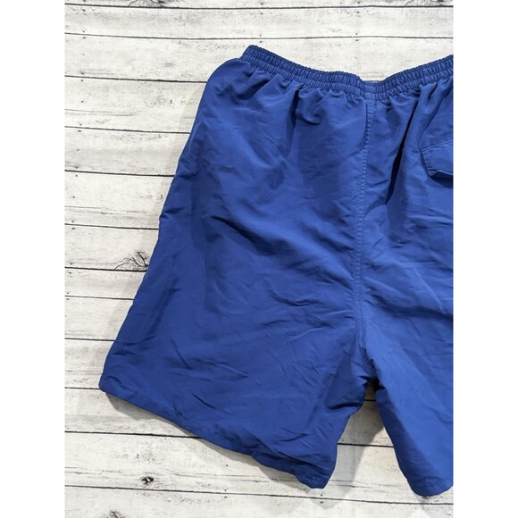 PATAGONIA Mens Baggies Nylon Short Sz S Blue Mesh Lined Active Gym 7” Inseam - Picture 13 of 16